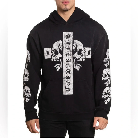 Affliction Limited Addition Free Mind Hoodie - Picture 1 of 5